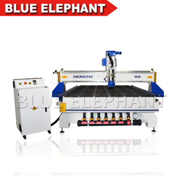 3 axis cnc router, furniture wood cnc machine with vacuum table 1800*3600mm